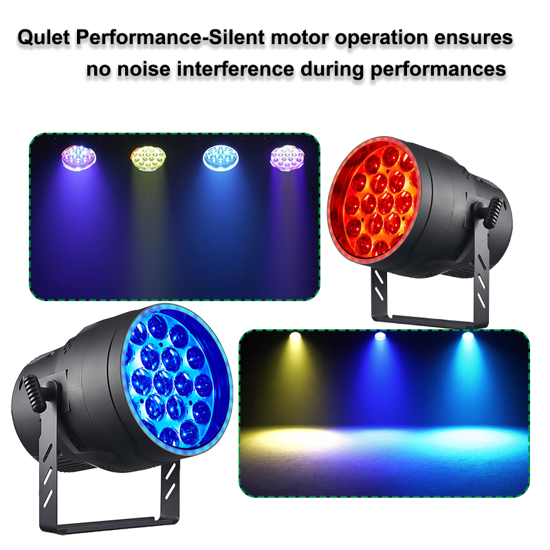 Igracelite 19x15w Led Par Light Zoom RGBW 4in1 Par Stage Led Par Zoom Dj Lights Concert Party Uplight