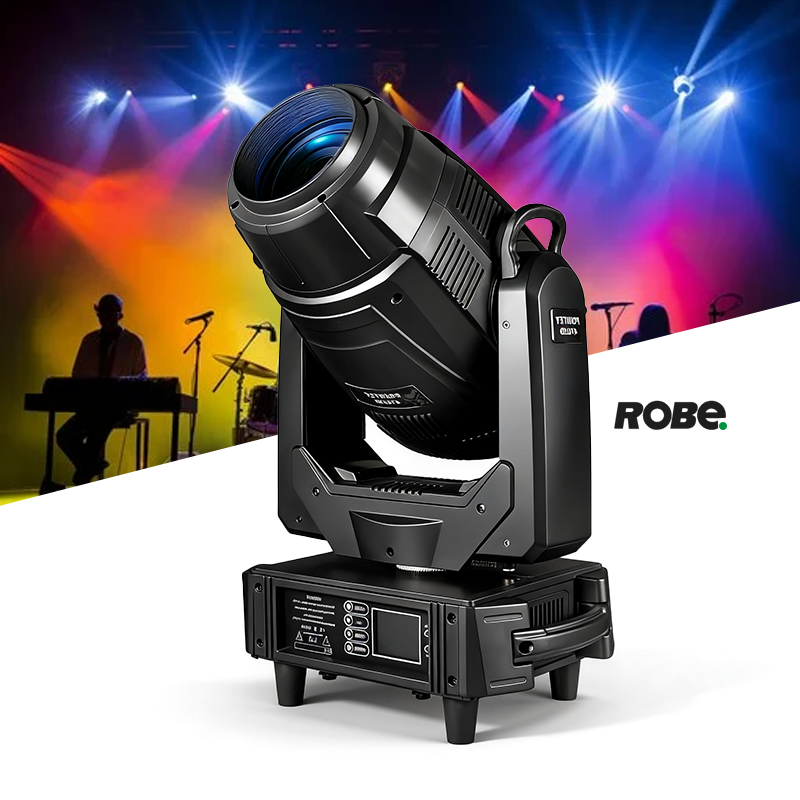 Igracelite Mega Pointe 470W LED Moving Head Light CMY BSW 3in1 Beam Spot Wash Stage Lighting, 400W LED Module 2°-35° Motorized Zoom DMX512 Professional Lighting for Concert Disco Wedding Nightclub Events