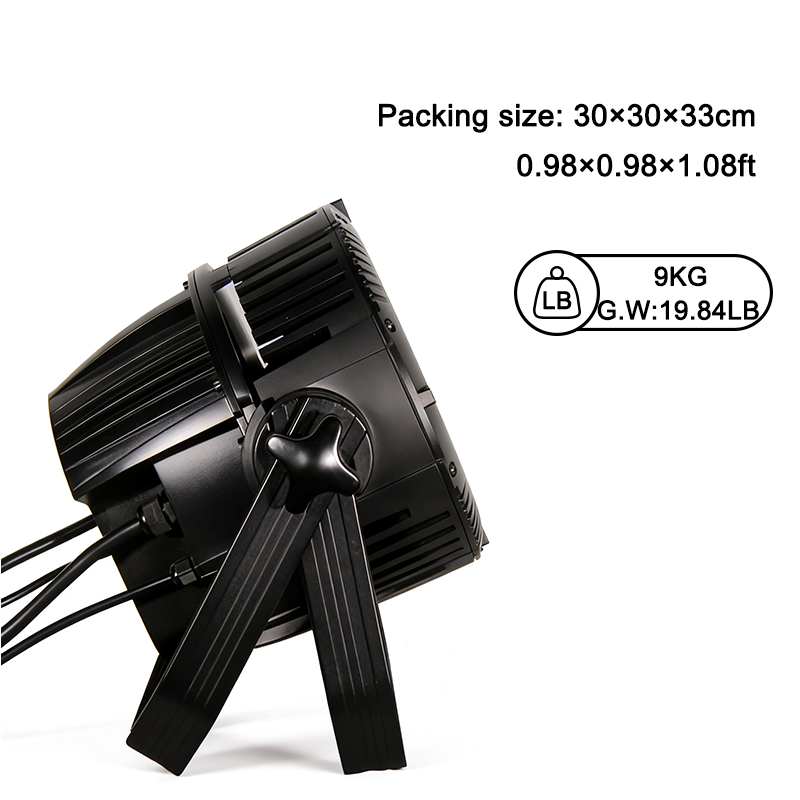 Igracelite 54×3w outdoor waterproof LED par light