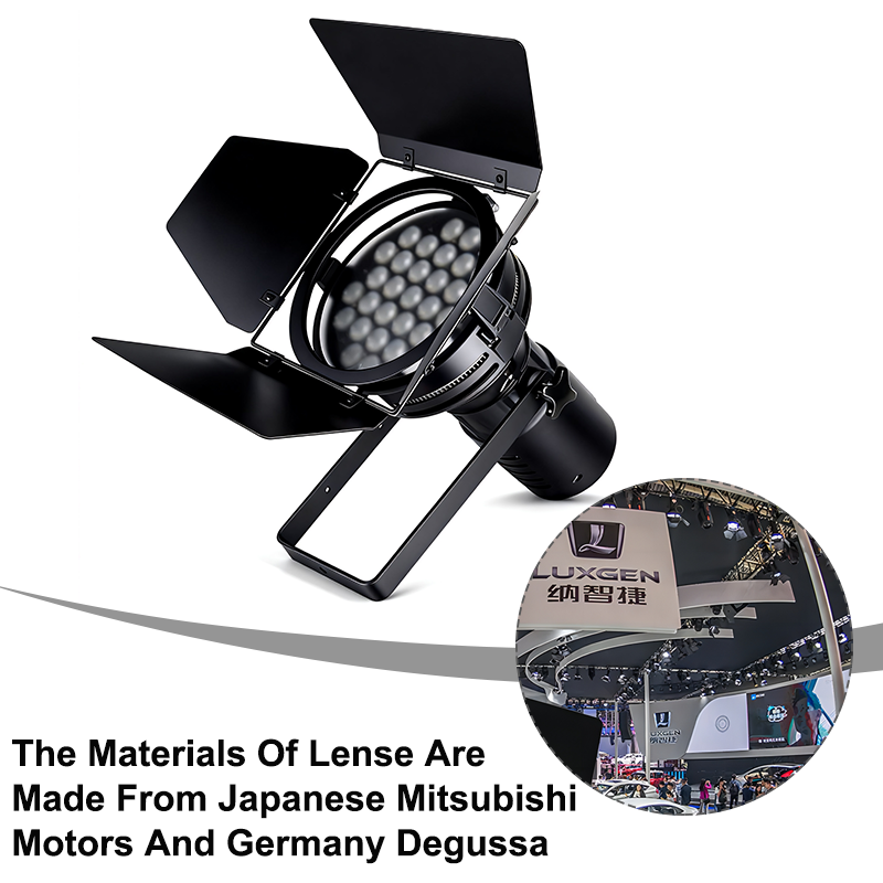31×10w high power auto facet white color LED car show light