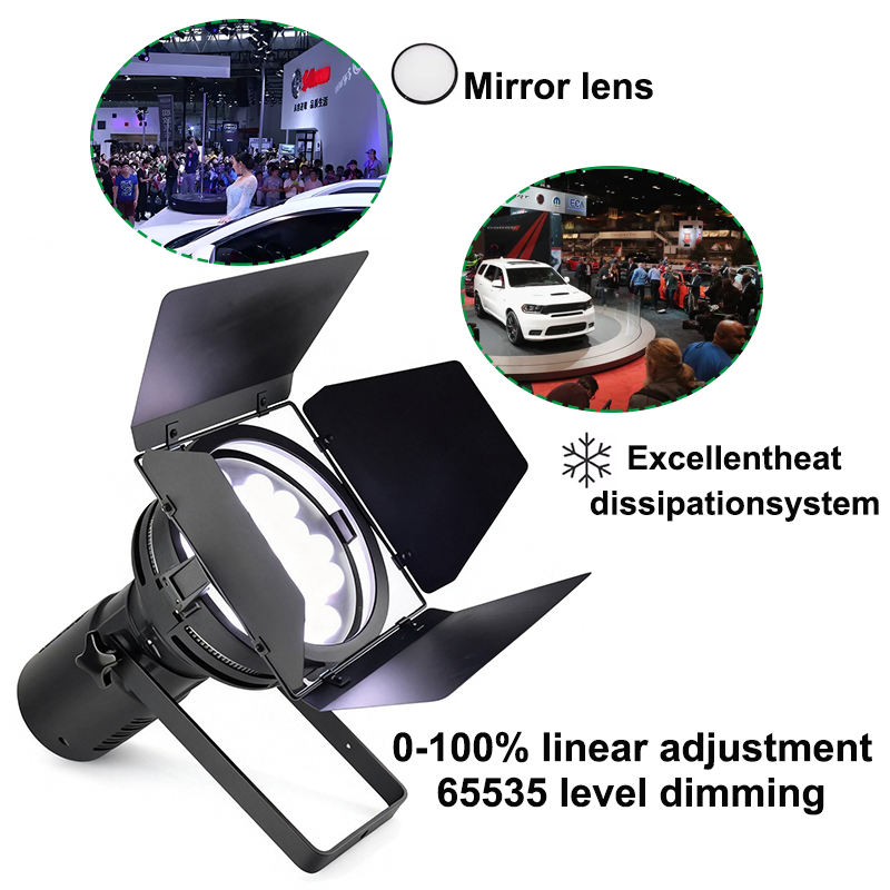 31×10w high power auto facet white color LED car show light
