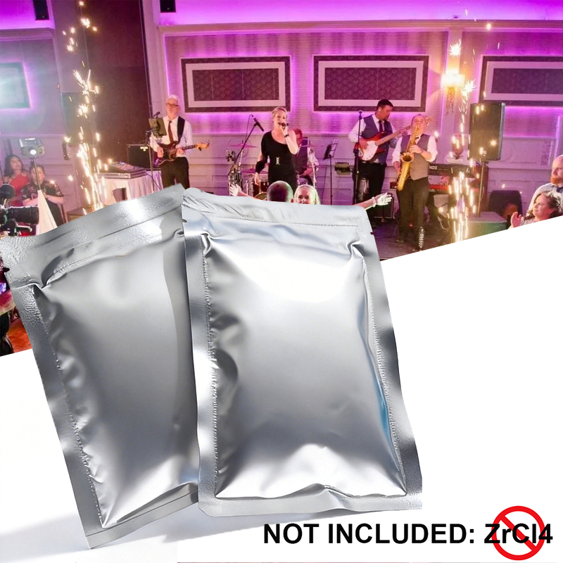 Igracelite Cold Spark Machine Titanium Powder 200g | Available in 10 or 20 Packs | Safe Indoor Outdoor Sparkular Consumables | Non-Hazmat Vacuum Packed Stage Effect Granules for Wedding DJ Fountain with MSDS