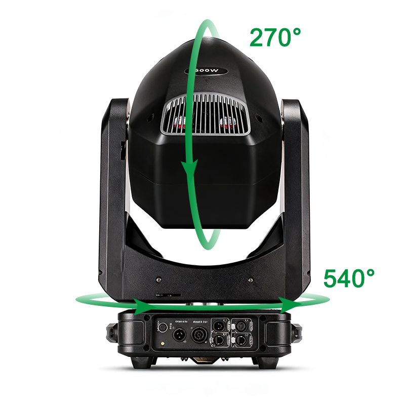 Igracelite 700w LED Zoom Profile Moving Head Light with CMY CTO Color Mixing & 4.5°-55° Framing Shutter System, Professional DMX512 Stage Spotlight for Theater, Concert, and Large Events