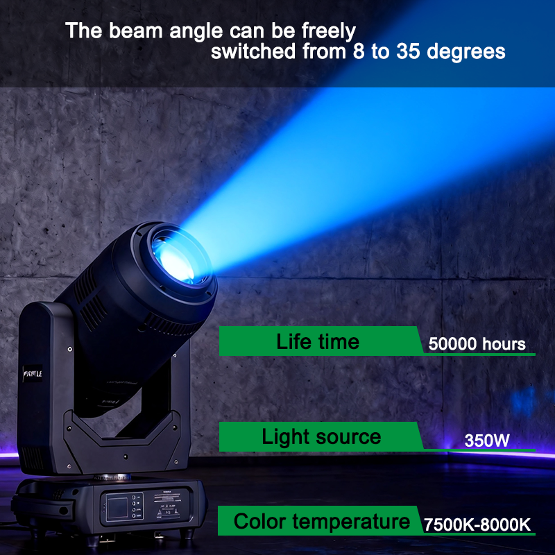 350W CMY RDM spot wash beam led moving head