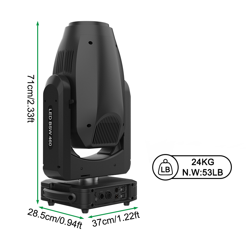 460W 3in1 beam spot wash zoom led profile moving head