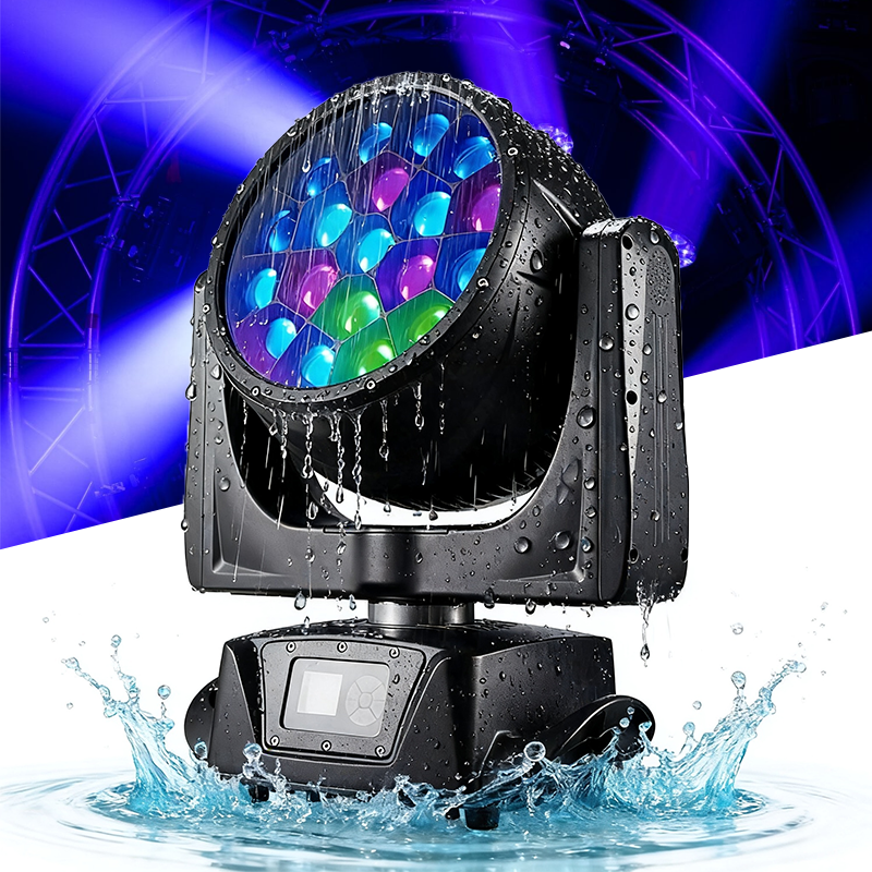 Igracelite 19*15w Bee Eye RGBW 4in1 LED Moving Head Stage Light