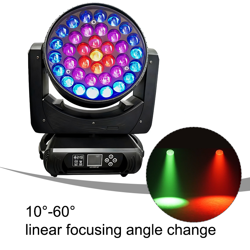Igracelite 37X15W K20 4in1 Zoom Beam Moving Head