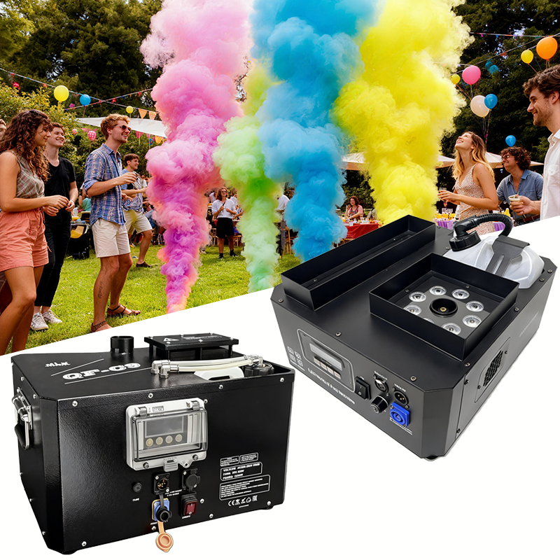 Igracelite Smoke Machine 3000W Professional Stage Fog Machine, Vertical Fog Jet with DMX512 Remote Control, Indoor IP20 & Outdoor IP65 Models, High Output for DJ Wedding Concert Festival Stage Effects