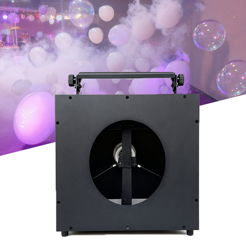 Igracelite 900W Giant Smoke Bubble Machine DMX512 Stage Effect Smoke Bubble Machine Professional Large Floating Smoke Bubble Maker 4 Channel Remote Control for Events DJ Clubs Weddings Concerts Parties