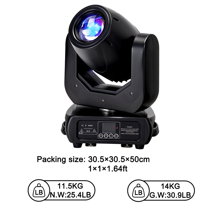 150W dmx moving head led spot light