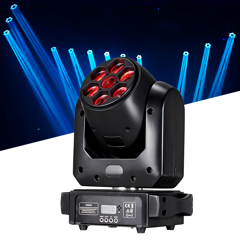 Igracelite Mini 100W LED Spot+B-EYE Rotating  Moving Head Light