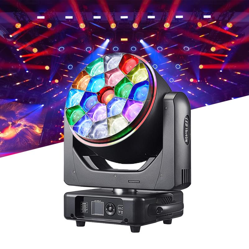 Igracelite 19x40W K15 Bee Eye Zoom Beam Wash LED Moving Head