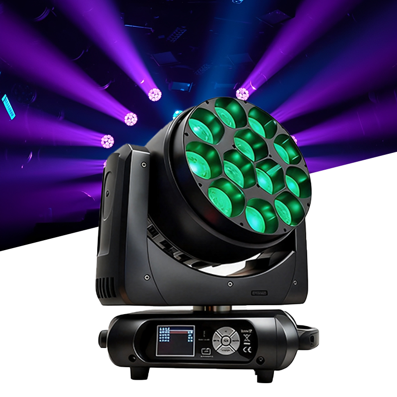 Igracelite 12*40W rgbw 4in1 beam zoom wash Led moving head light