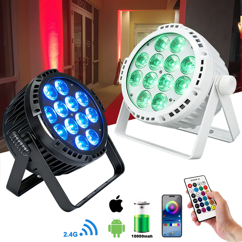 Igracelite 12*18W  6in1 IP65 battery led par light