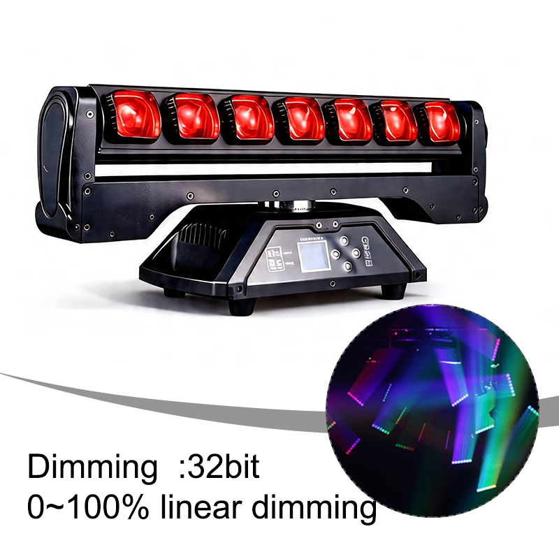 Igracelite 7x25W led bar beam moving head light rgbw
