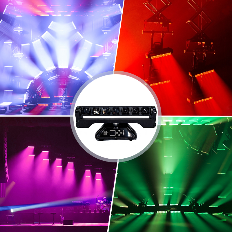 Igracelite 7x25W led bar beam moving head light rgbw