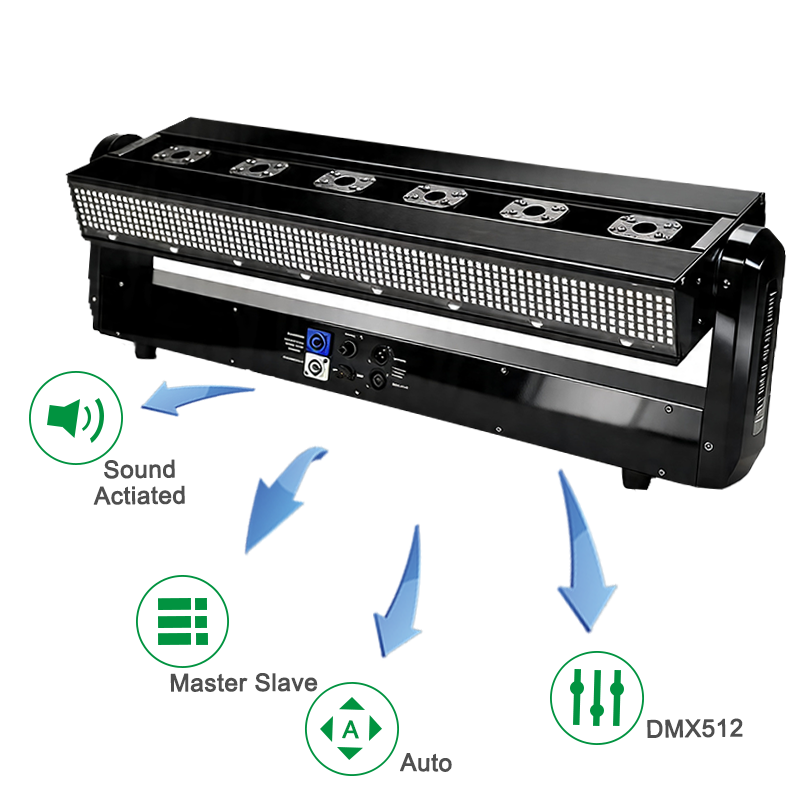 3W laser strobe beam 3in1 led moving head  laser light bar