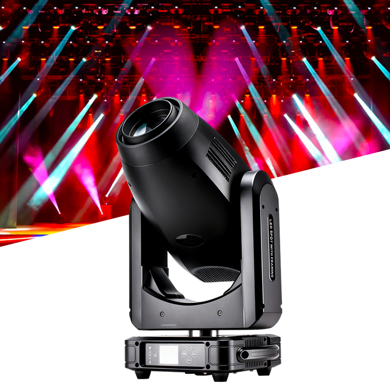 Igracelite 900W LED Moving Head Profile, CMY CTO Mixing, Framing System, 5-50° Zoom