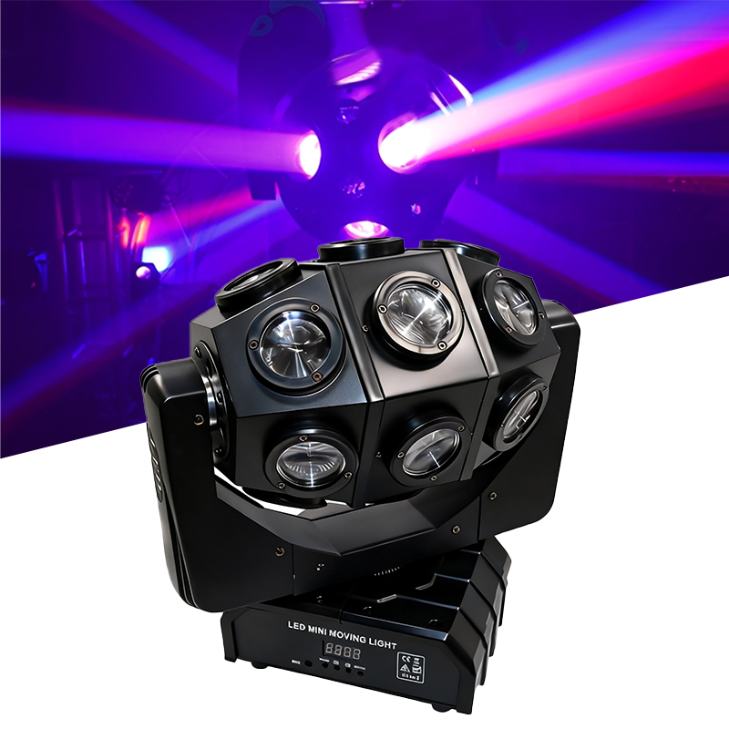 Igracelite 18X12W RGBW 4in1 Beam LED Stepless Rotating Moving Head Beam Light