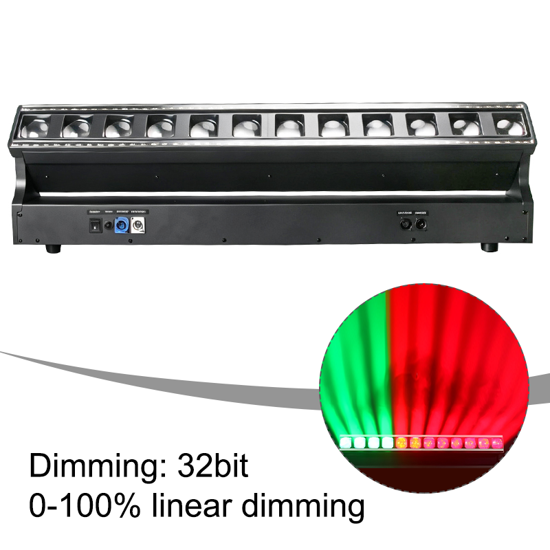 Igracelite 12x40W RGBW 4in1 LED Moving Head Stage Light
