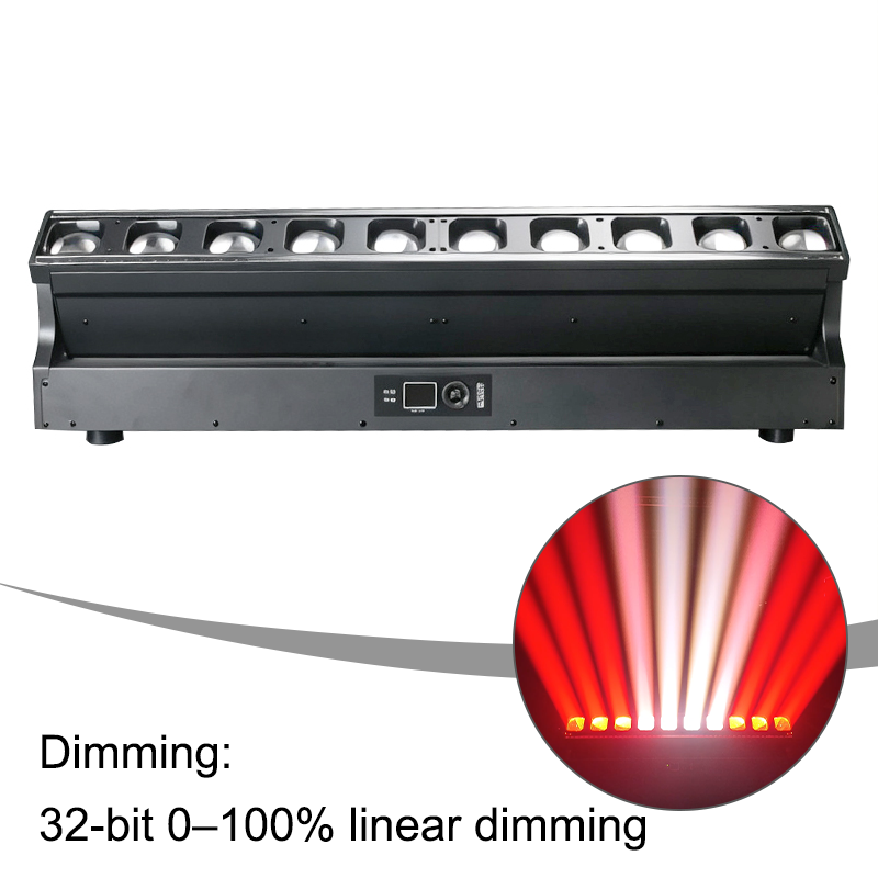 Igracelite 800W 10x60W RGB LED Moving Head Matrix Beam Wash Zoom Stage Light DMX512 RDM Professional Moving Head Light for Disco DJ Nightclub Event Party