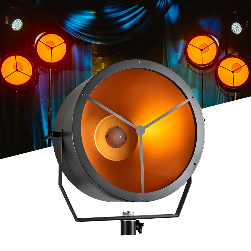 Igracelite 260W Retro Light with Full-Color LED Lighting for Indoor Stages