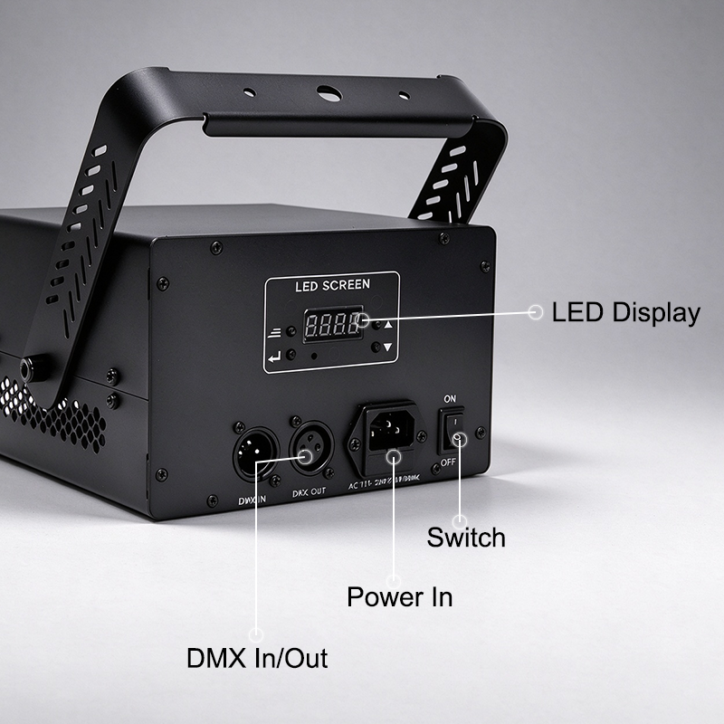 Igracelite 3W Animation Laser Light with Full-Color RGB Beam Effects for Indoor Stages