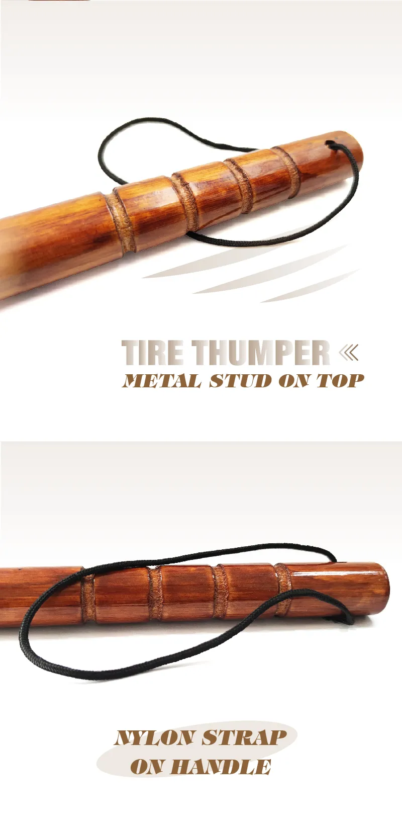 Tire thumper Hickory Tire knocker Tire checker,Auto Repair Tools