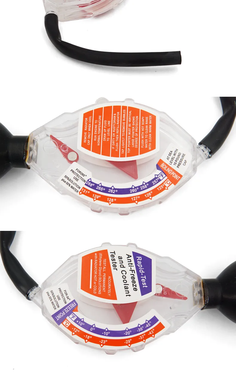 Antifreeze and Coolant Rapidtester Battery Hydrometer Acid Quality