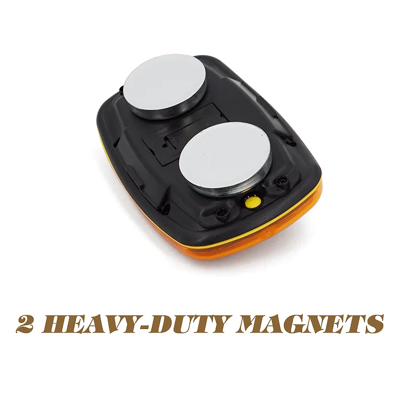 Blazer International LED Magnetic Emergency Light - Red, Triple Mode (On/Flash/Work Light), 18 LEDs