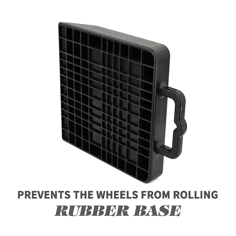 Pallet Jack Wheel Chock Pallet Truck Stop Rubber Heavy Duty Stopper