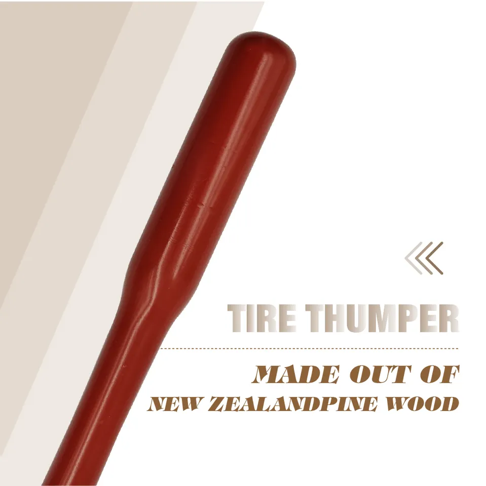 Tire thumper Pine wood Tire knocker Tyre checker,Auto Safety Products