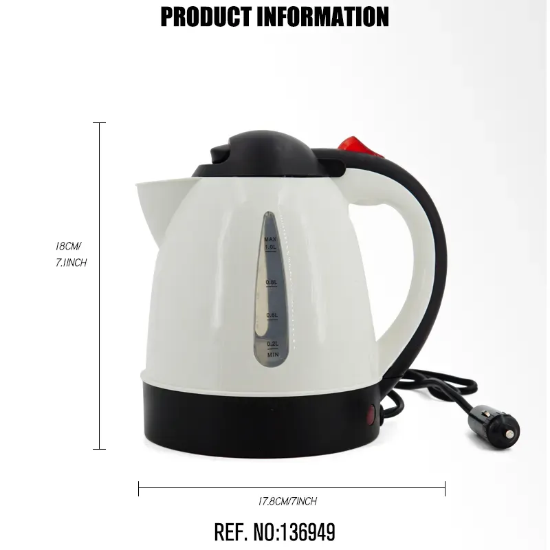 12v/24v portable car electric boiling hot water heater kettle boiler 300w for car