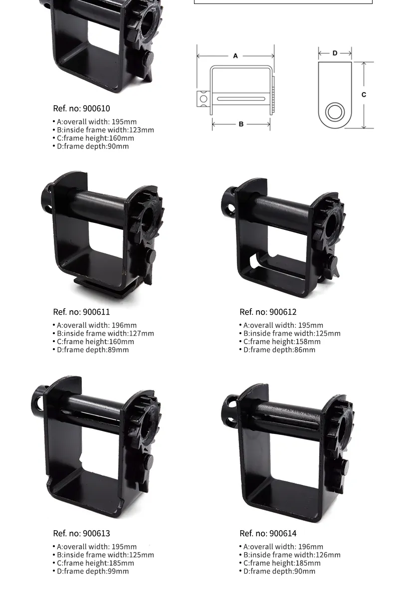 WeldOn Winch for Flatbed Trailer Heavy Duty TieDown Winch,Cargo