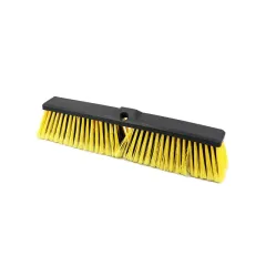 Push Broom Brush and Broom Set Heavy-Duty Outdoor Commercial for Cleaning Bathroom Kitchen Patio Garage Deck Concrete Wood Stone