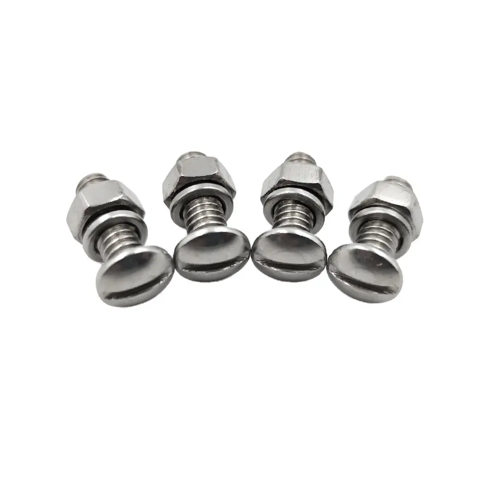 4 Sets Premium Stainless Steel License Plate Screws Kit Rust Proof And Anti Rattle License Plate 