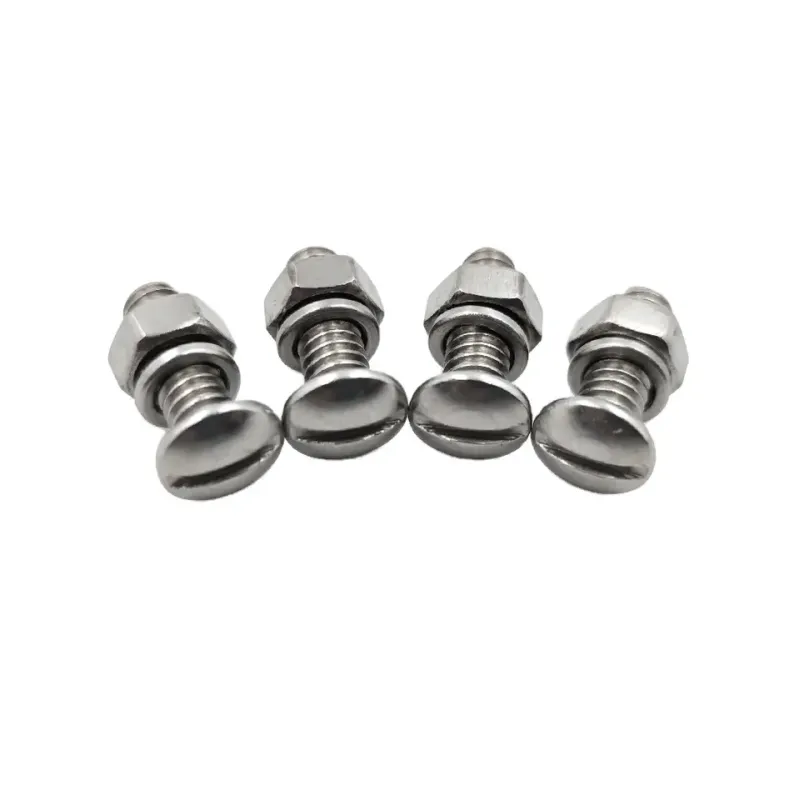 4 Sets Premium Stainless Steel License Plate Screws Kit, RustProof