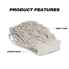 24oz Cotton Open-End Mop Heavy Duty Cotton Mop