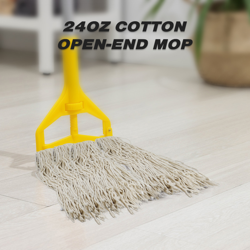 24oz Cotton Open-End Mop Heavy Duty Cotton Mop