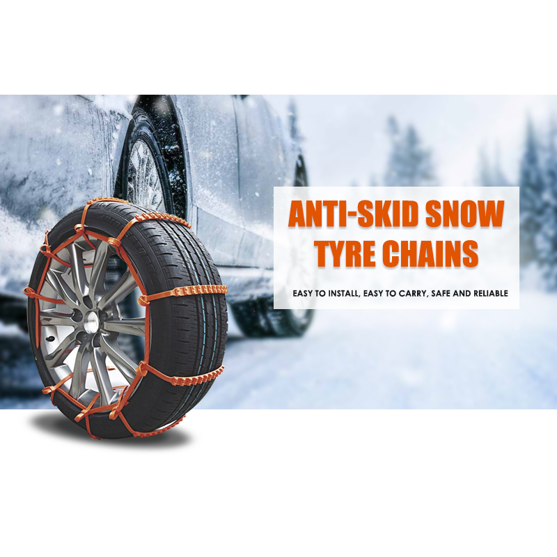 Snow Chains for Car Trucks SUV Snow Tire Chains Universal Snow Tyre Chains Car Anti-skid Emergency Portable Tire Chains