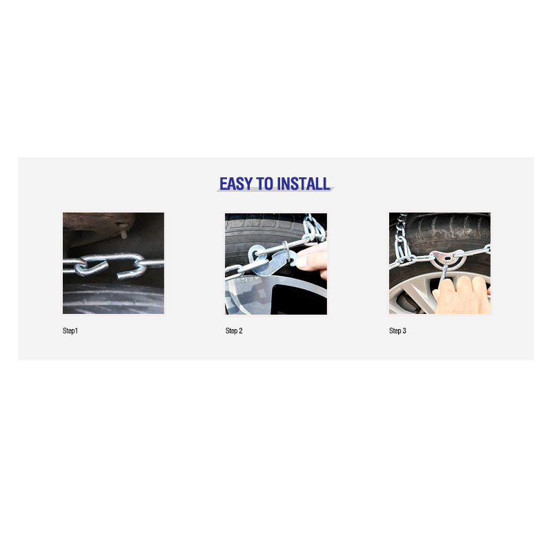 Snow Metal Steel Chains for Car Tire Chains Universal Tyre Chains Car Anti-skid Emergency