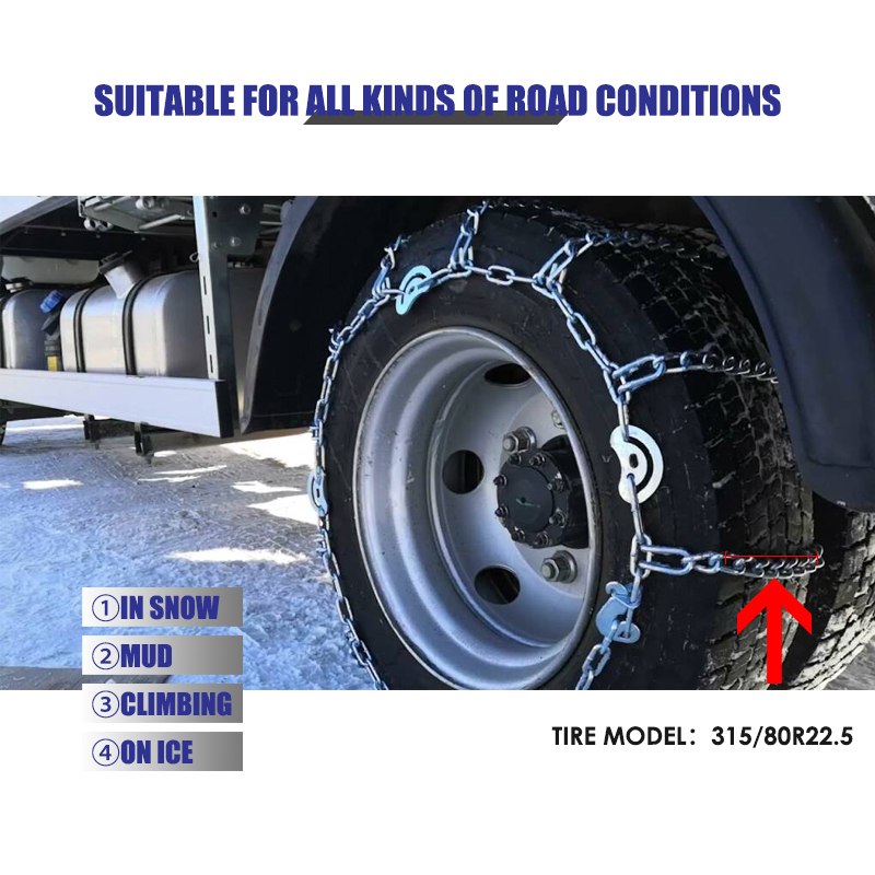 Snow Metal Steel Chains for Car Tire Chains Universal Tyre Chains Car Anti-skid Emergency