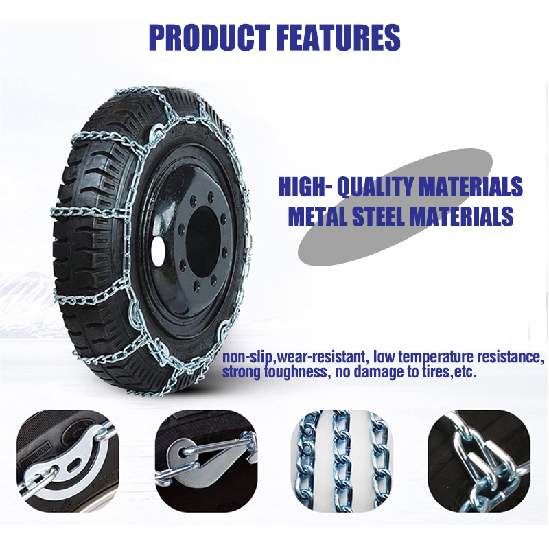 Snow Metal Steel Chains for Car Tire Chains Universal Tyre Chains Car Anti-skid Emergency