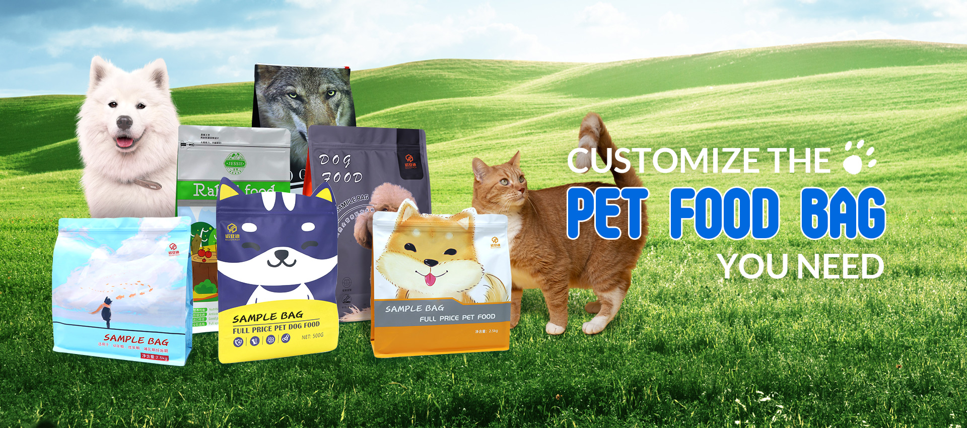Nuoyadi Group specializes in the production of customized food bag,pet food bag,handbag,valve