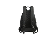 PU leather backpack