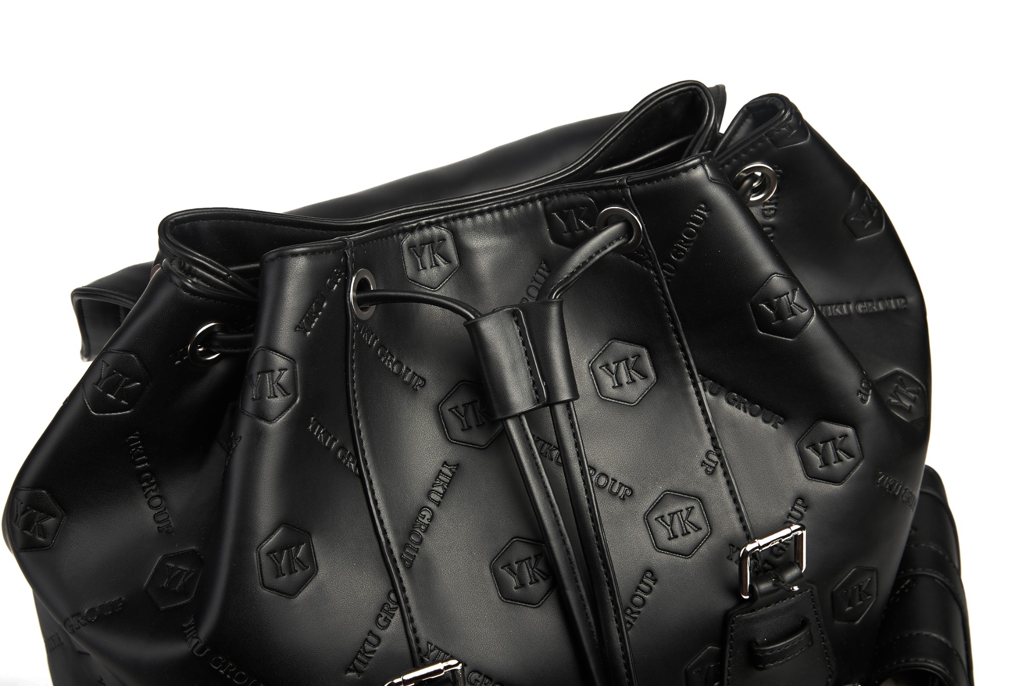 PU leather men's rucksack