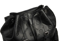 PU leather men's rucksack