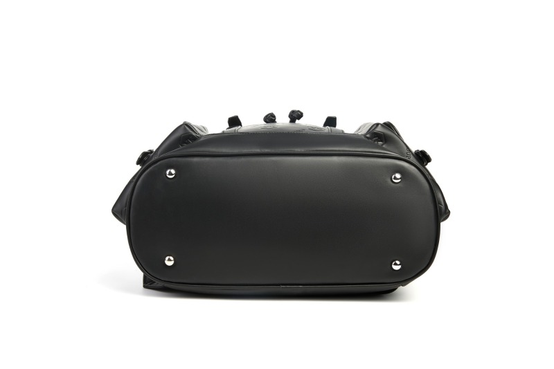 PU leather men's rucksack