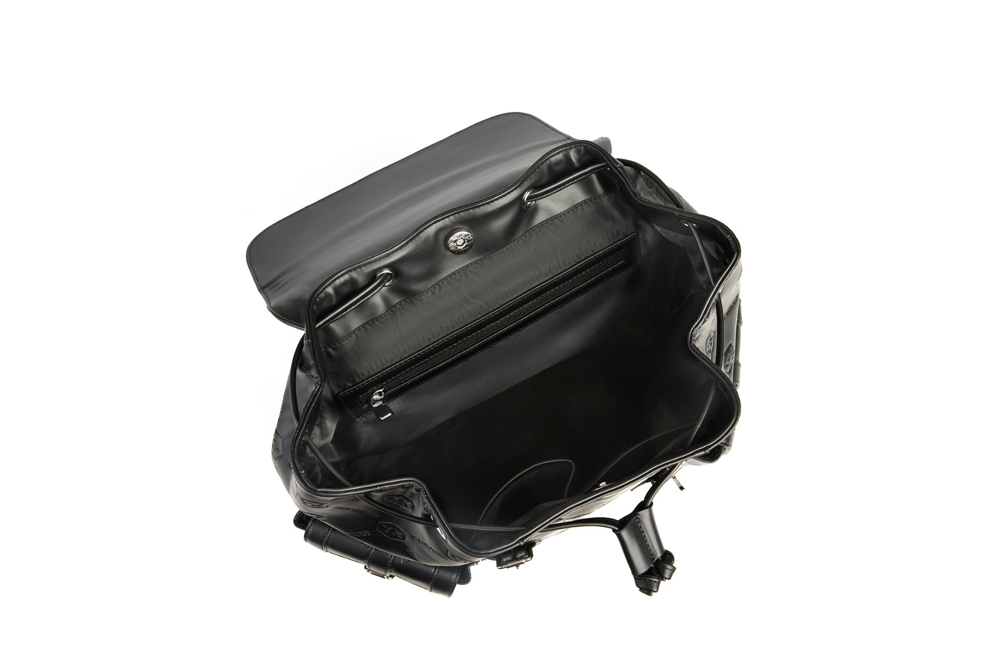 PU leather men's rucksack