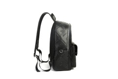 PU leather backpack